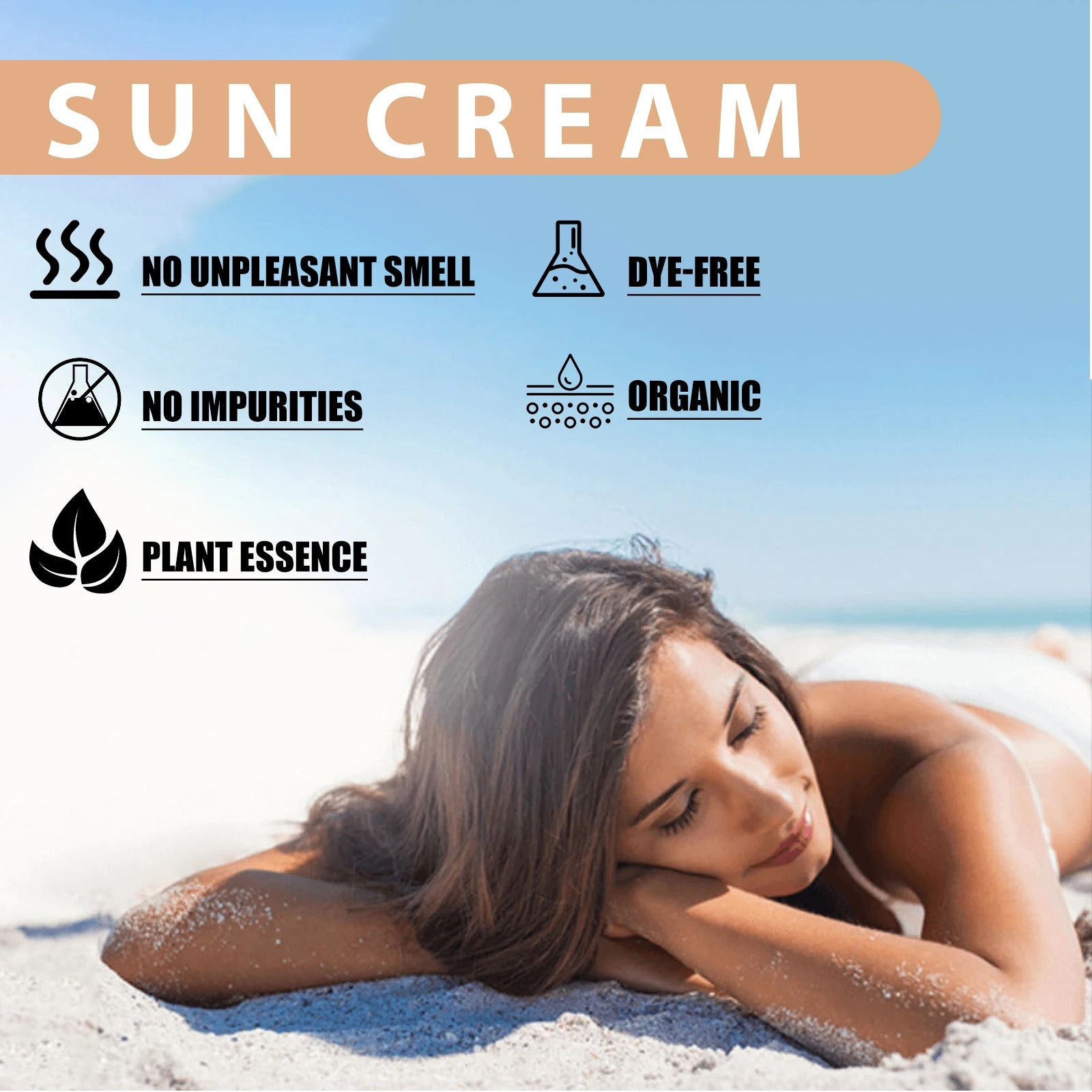 SPF50+ UV Shield Sunscreen Cream