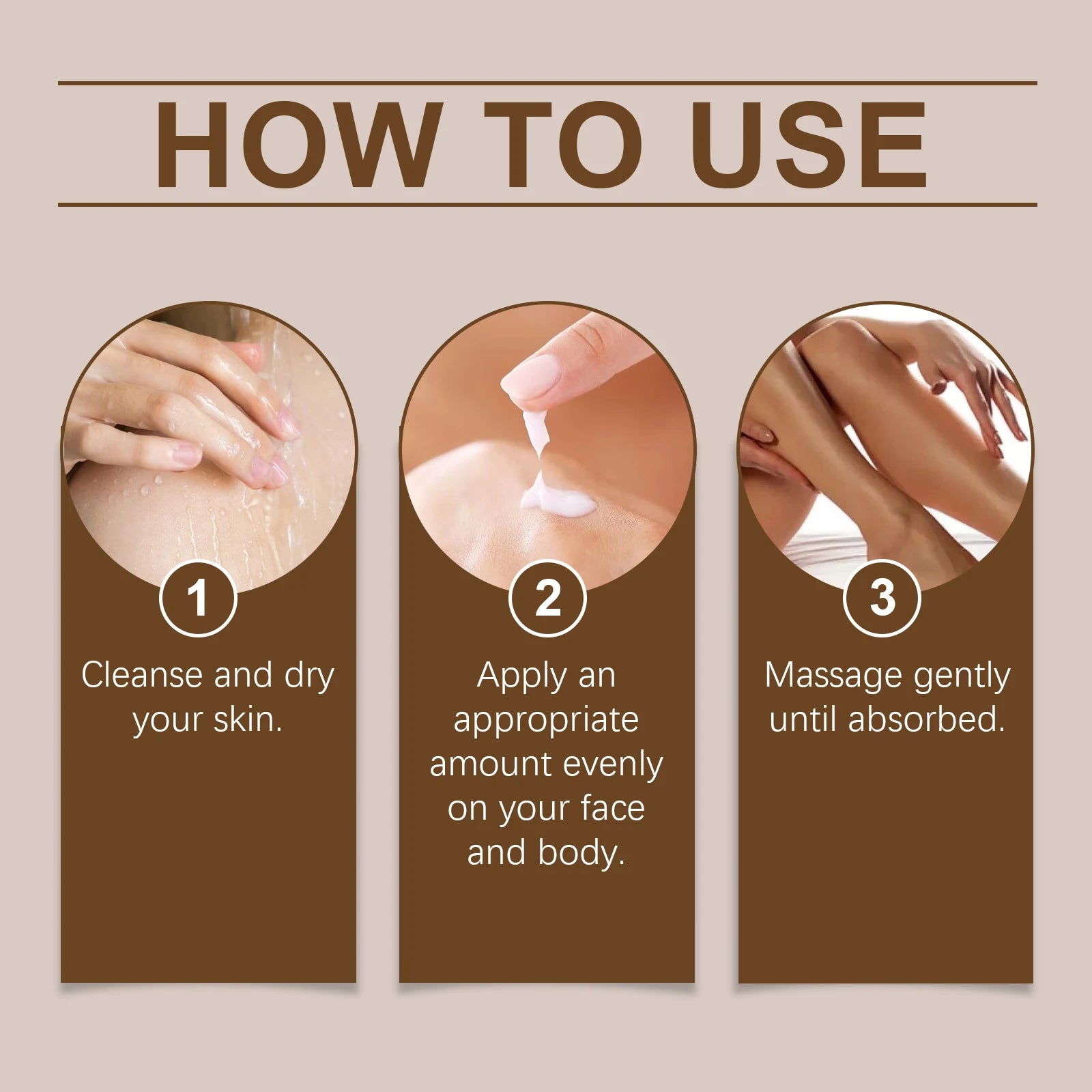 Oceaura 100g Fake Tan Body Cream – Tanning Accelerator Lotion