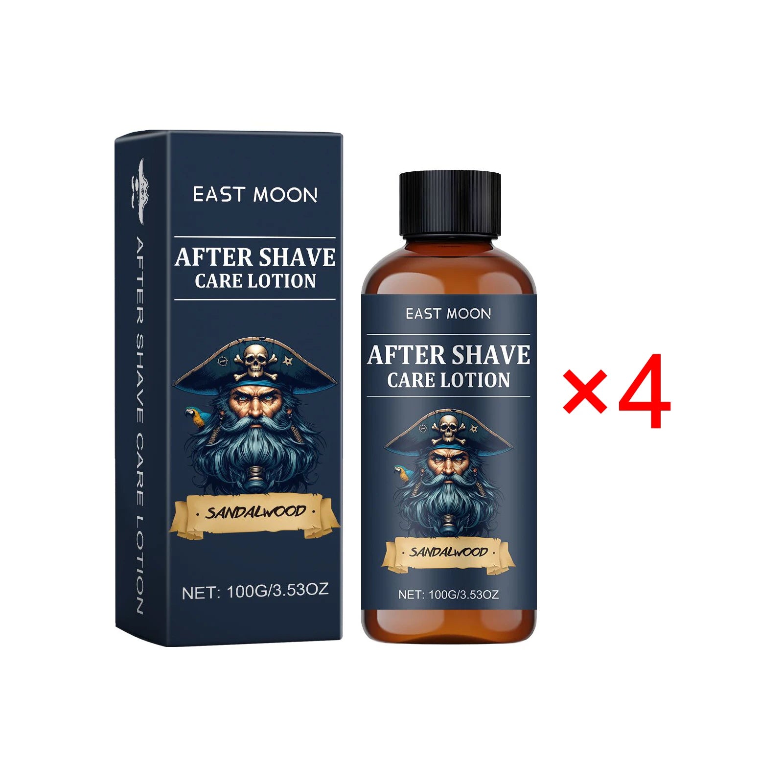 East Moon Aftershave Lotion – Soothing & Moisturizing Skin Care for Men