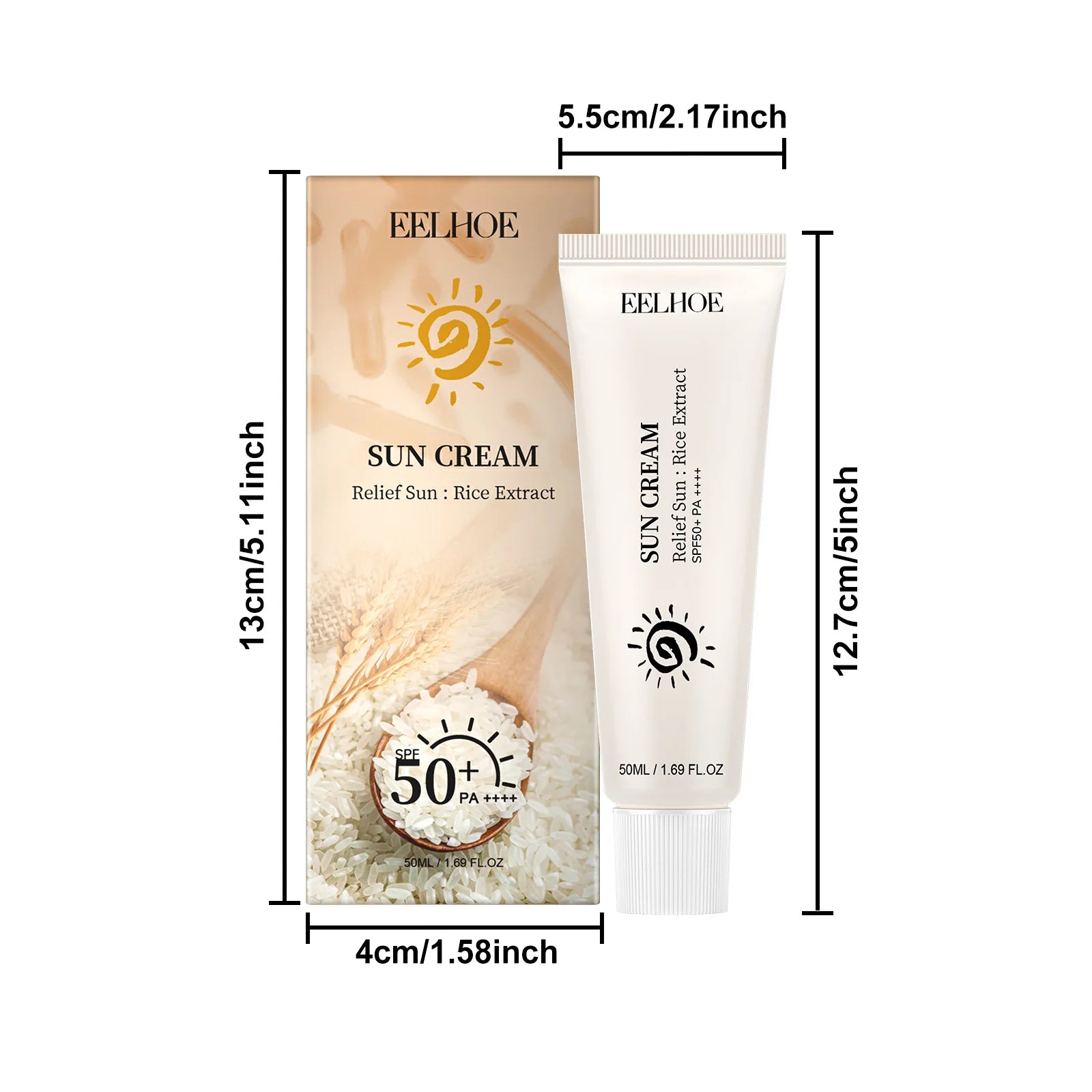 SPF50+ UV Shield Sunscreen Cream