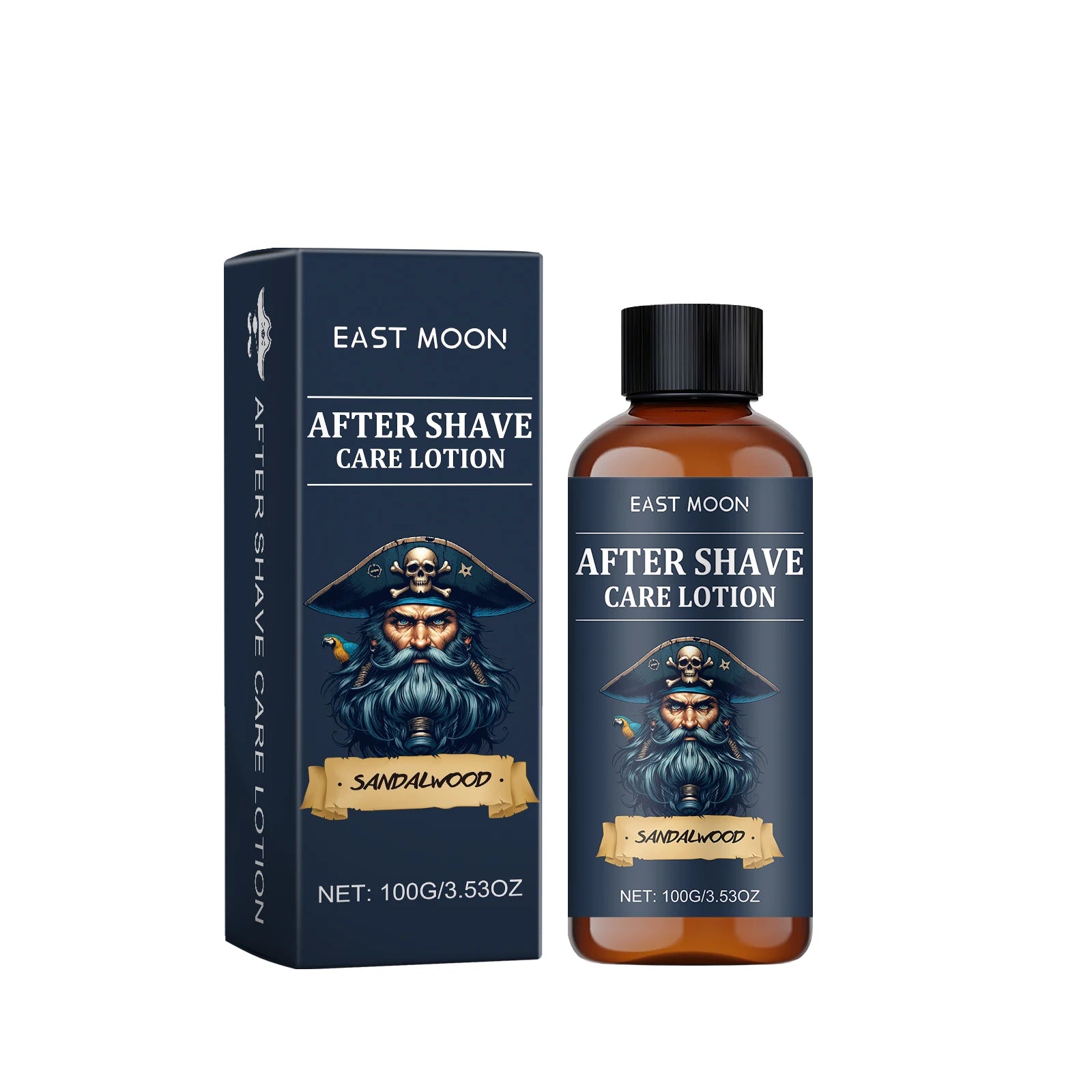 East Moon Aftershave Lotion – Soothing & Moisturizing Skin Care for Men