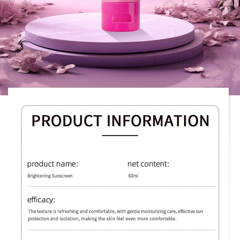 60ml Multi-Effect Repair Sunscreen – Moisturizing & Oil Control Sunblock