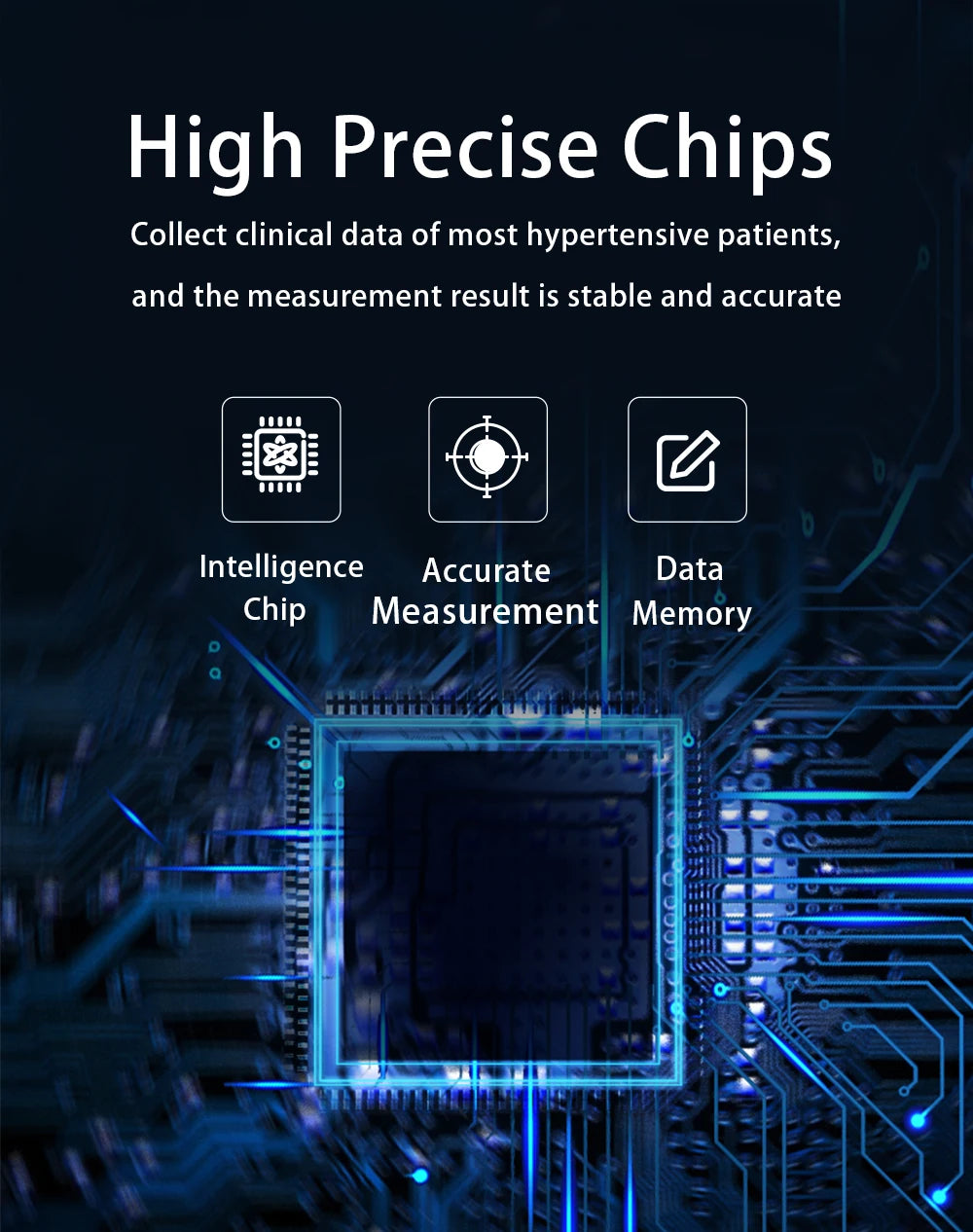 AICARE Upper Arm Digital Blood Pressure Monitor