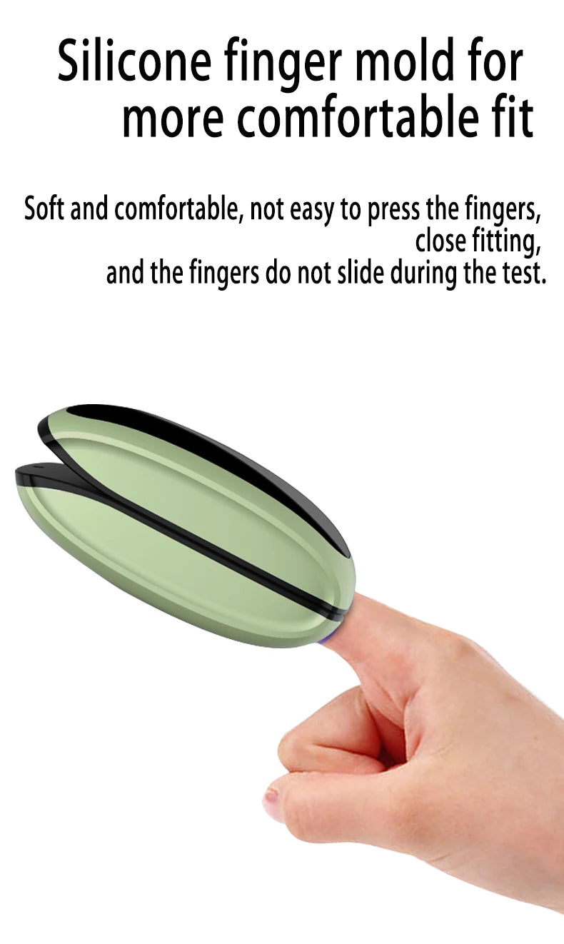 Rechargeable Finger Pulse Oximeter