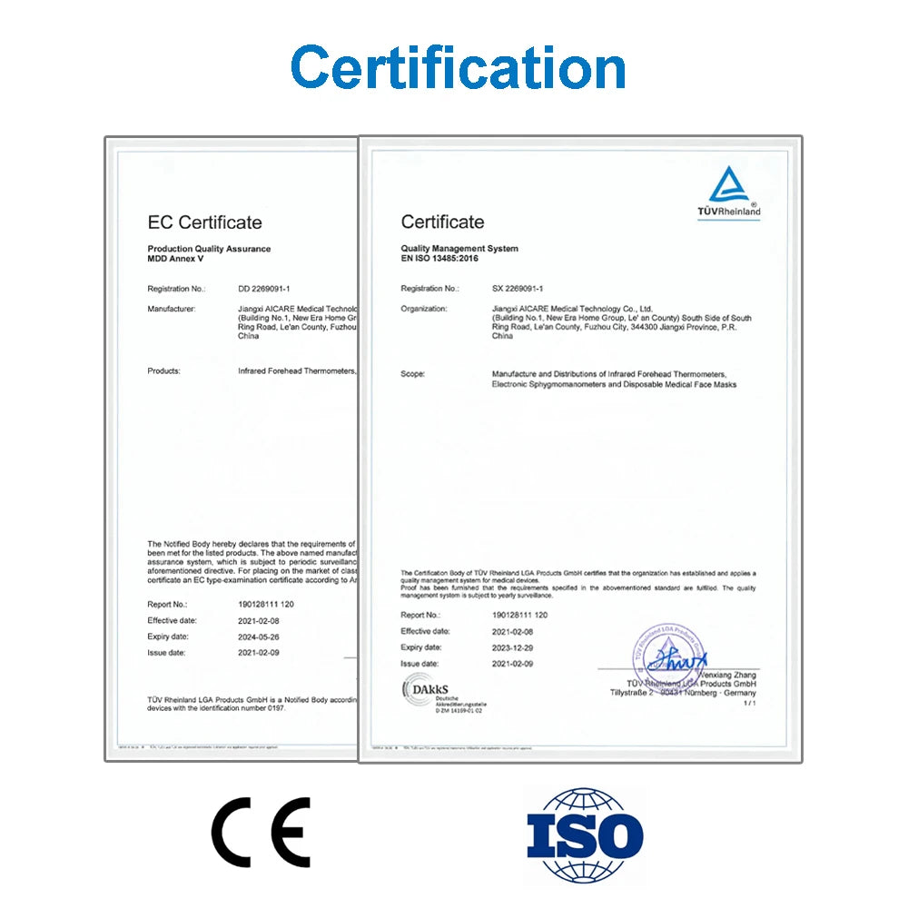 AICARE Upper Arm Digital Blood Pressure Monitor