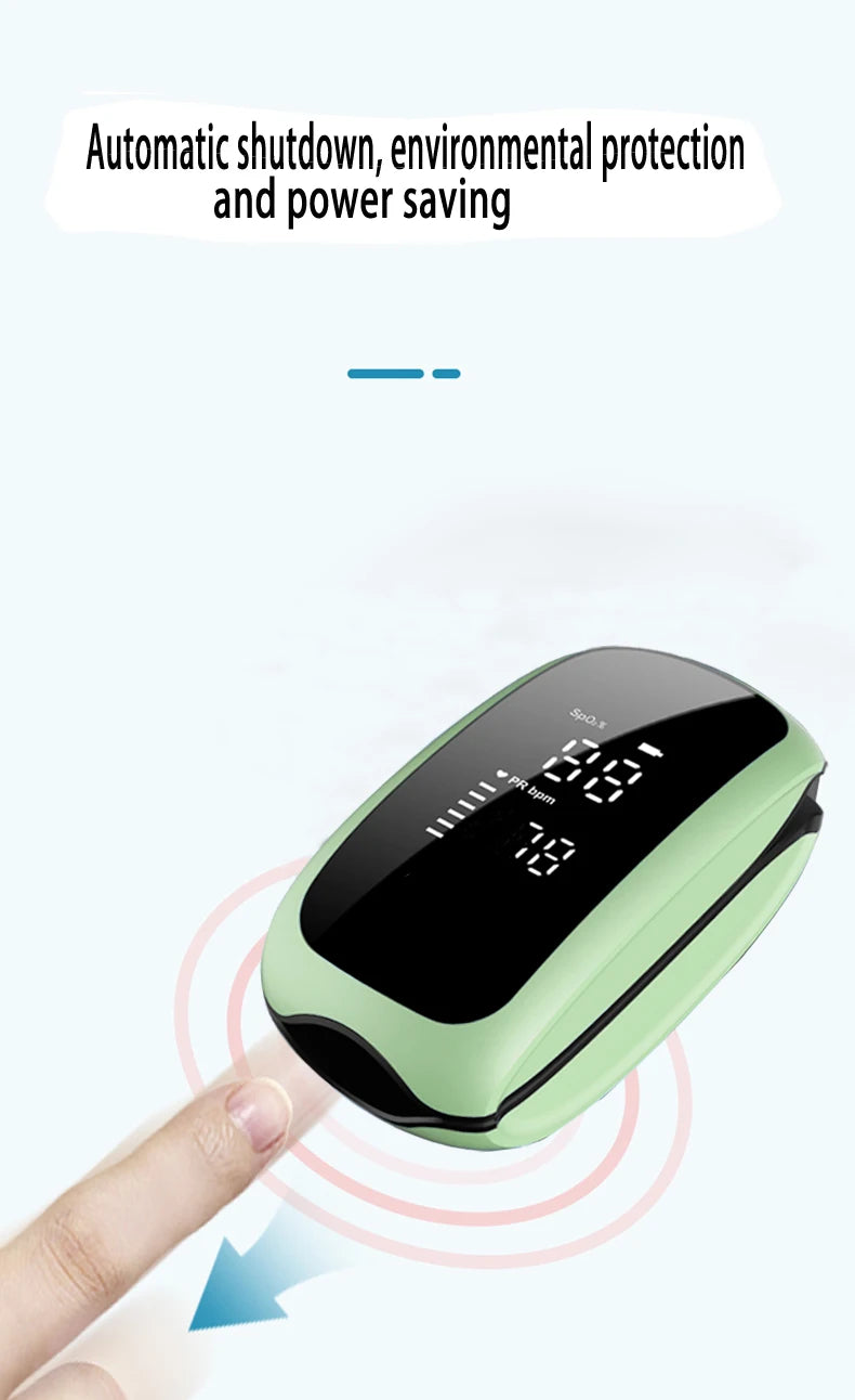 Rechargeable Finger Pulse Oximeter
