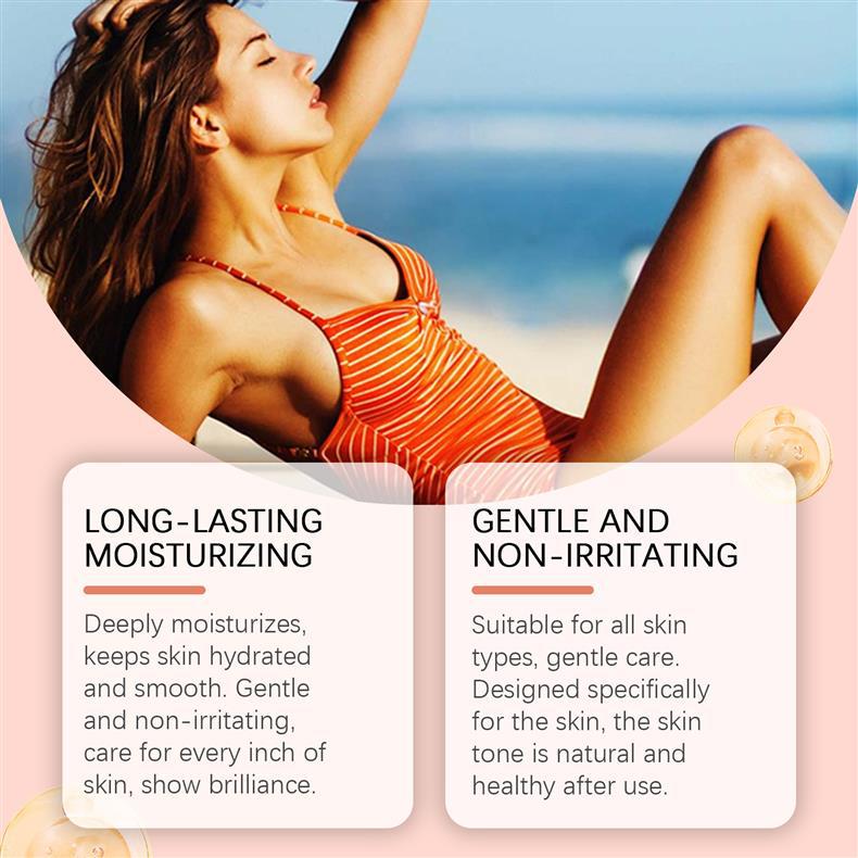 Herbal Sunless Tanning Serum Drops – Natural Bronzer