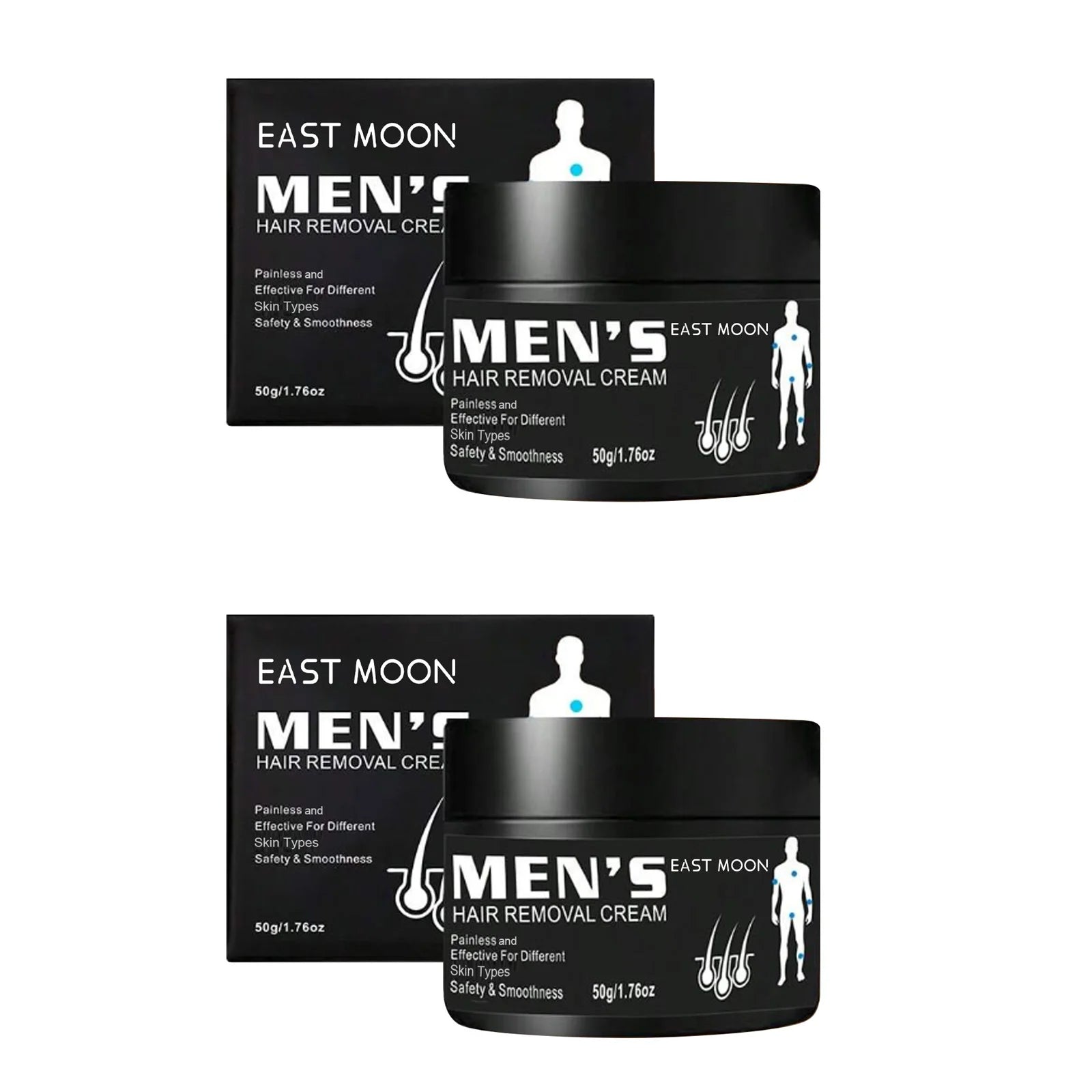 Men’s Aloe Hair Removal Cream – Nourishing & Painless Formula