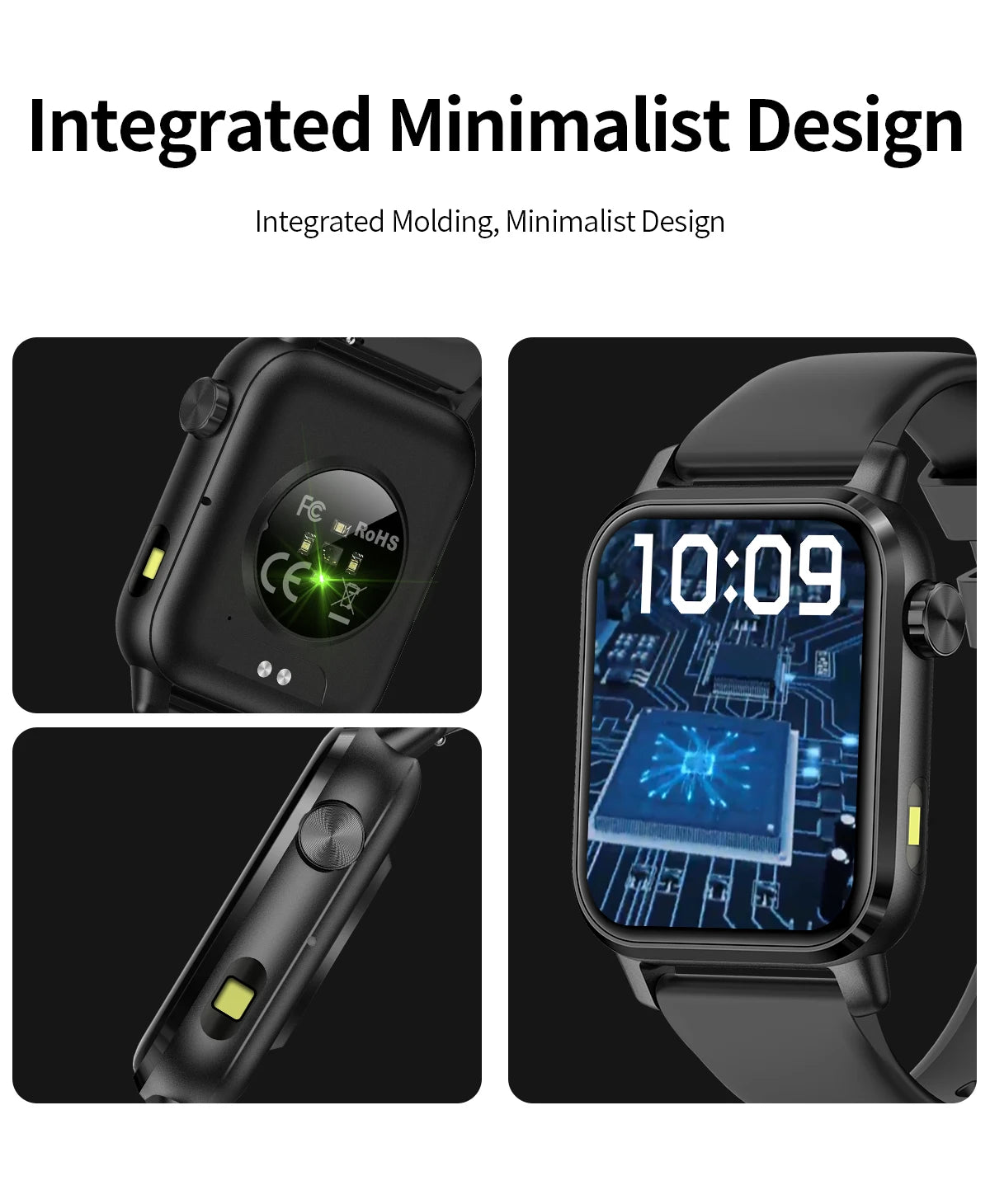 Men's Bluetooth Call Smart Watch – IP68 Waterproof Fitness Tracker