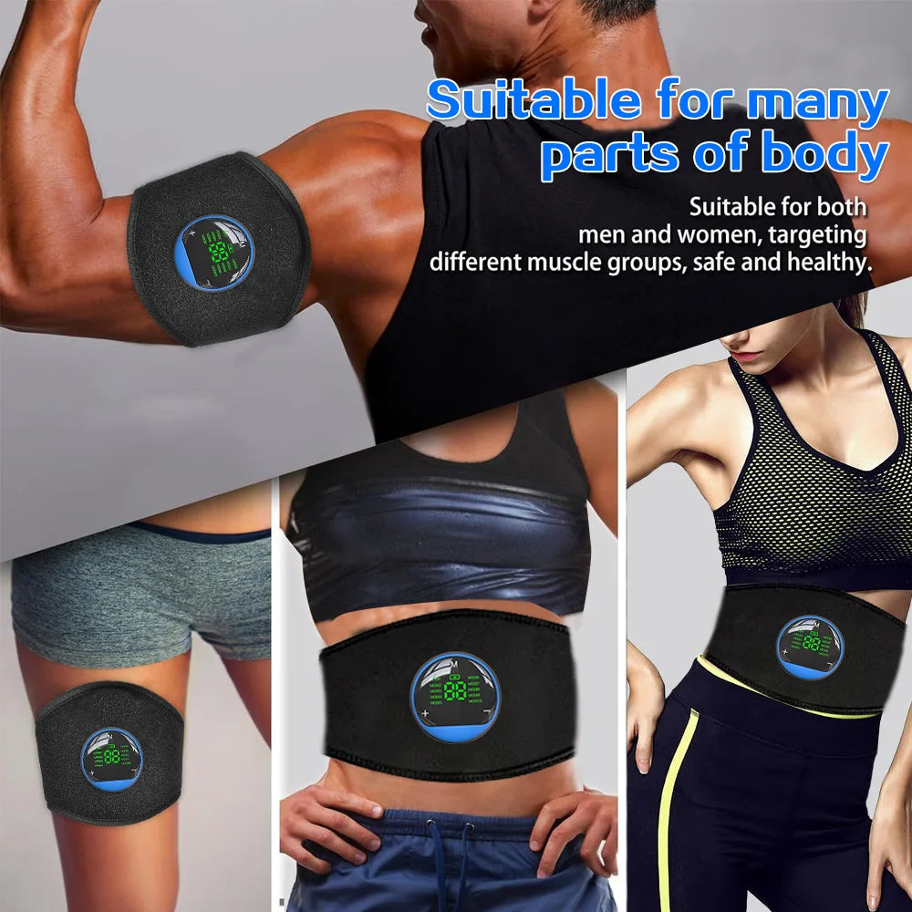 Smart EMS Core Trainer Belt with LED Display