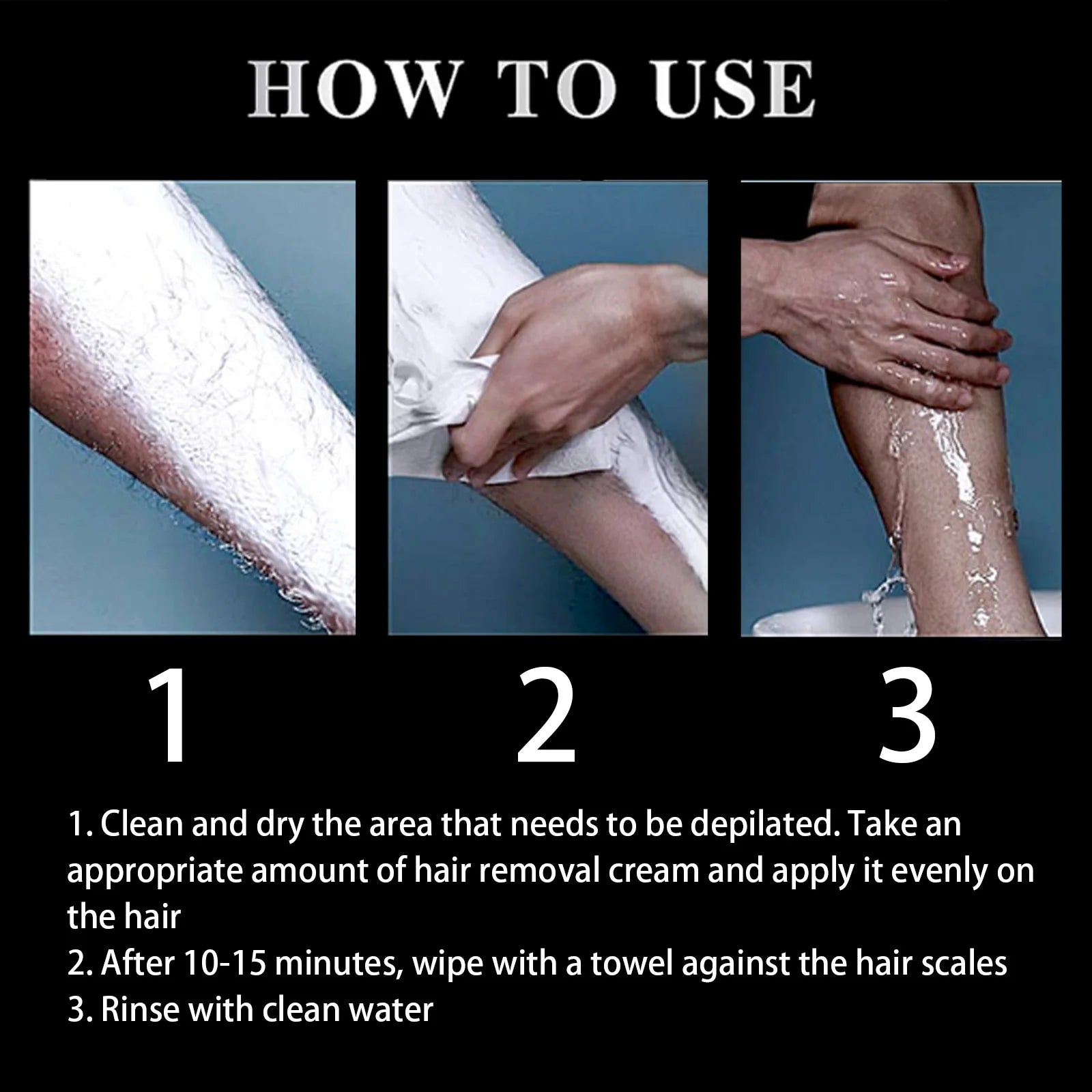 Men’s Aloe Hair Removal Cream – Nourishing & Painless Formula