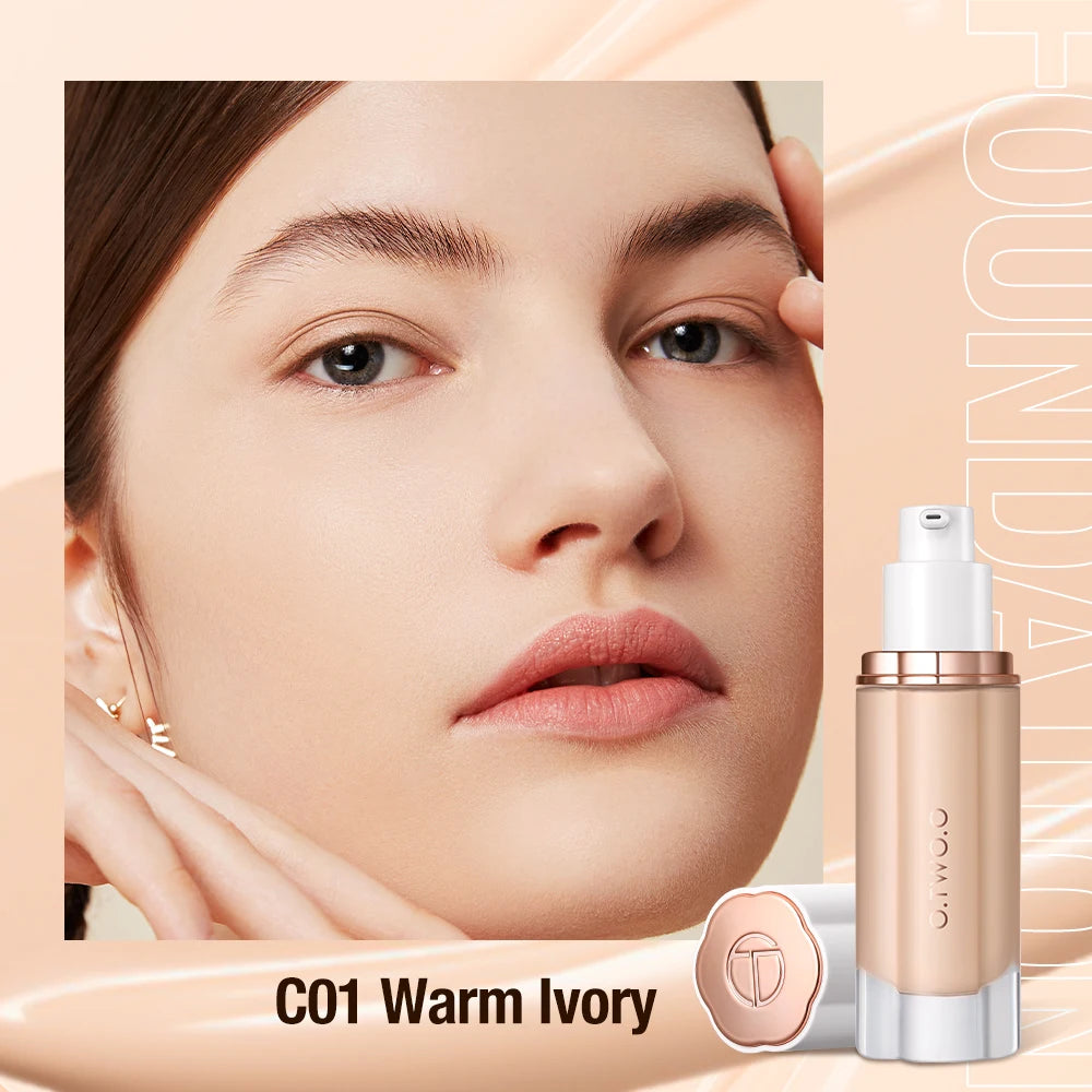 O.TWO.O High-Coverage Liquid Foundation Cream