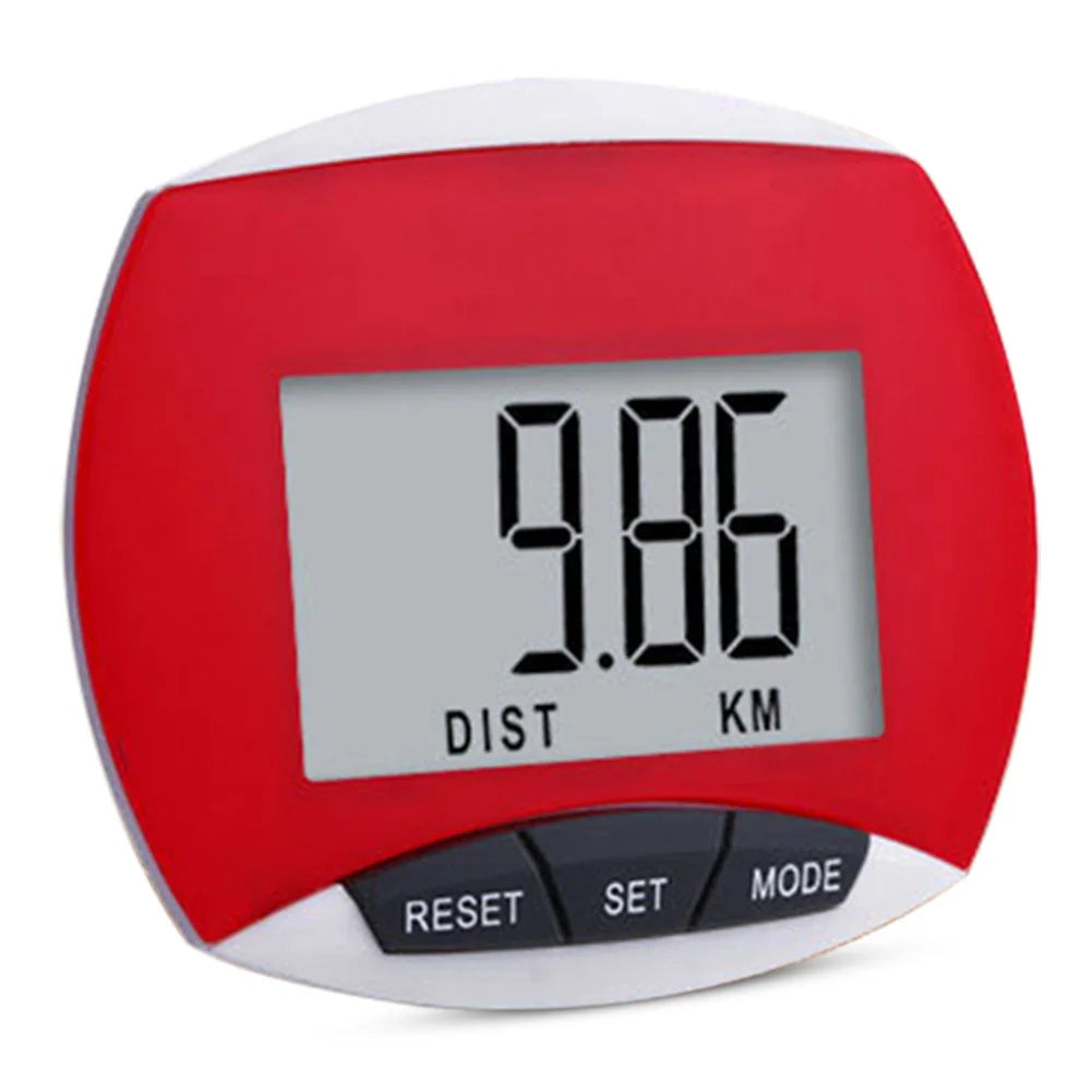 Digital Clip-On Pedometer – Step & Calorie Counter with LCD Display