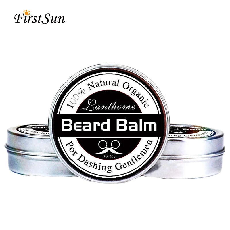 Natural Beard Balm & Growth Oil – Moisturizing Styling Cream for Men