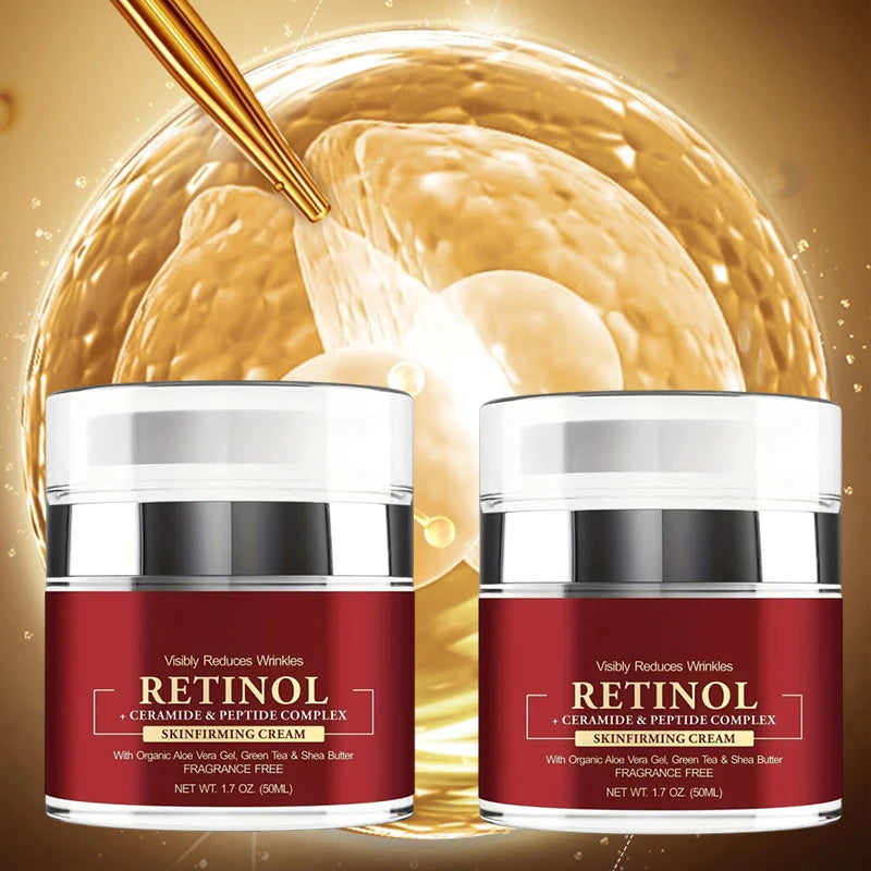Instant Retinol Cream – Anti-Wrinkle Firming Moisturizer