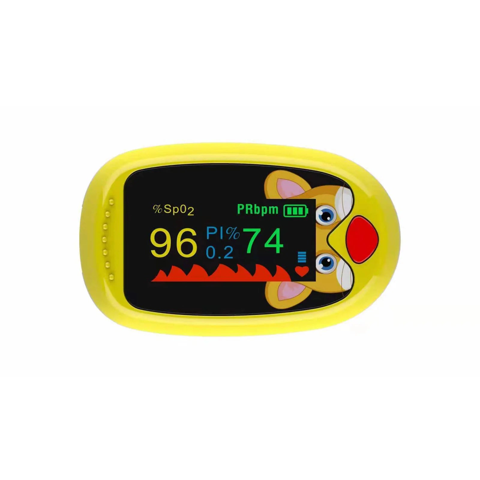AiQUE Pediatric Pulse Oximeter – Oxygen & Heart Rate Monitor for Kids