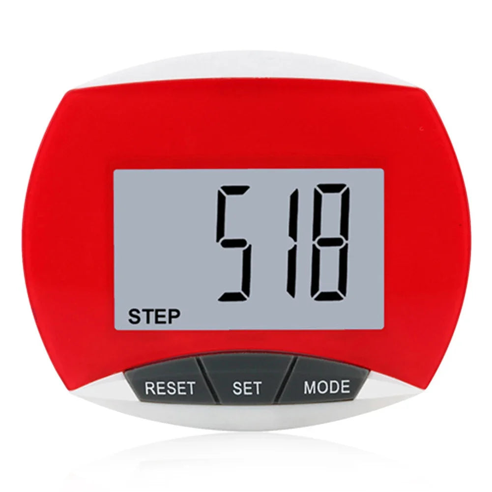 Digital Clip-On Pedometer – Step & Calorie Counter with LCD Display