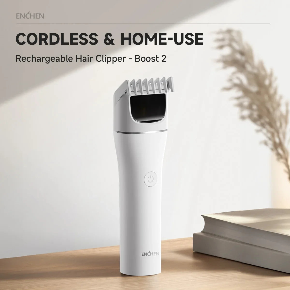 ENCHEN Cordless Hair Clipper & Beard Trimmer – Adjustable Body Groomer