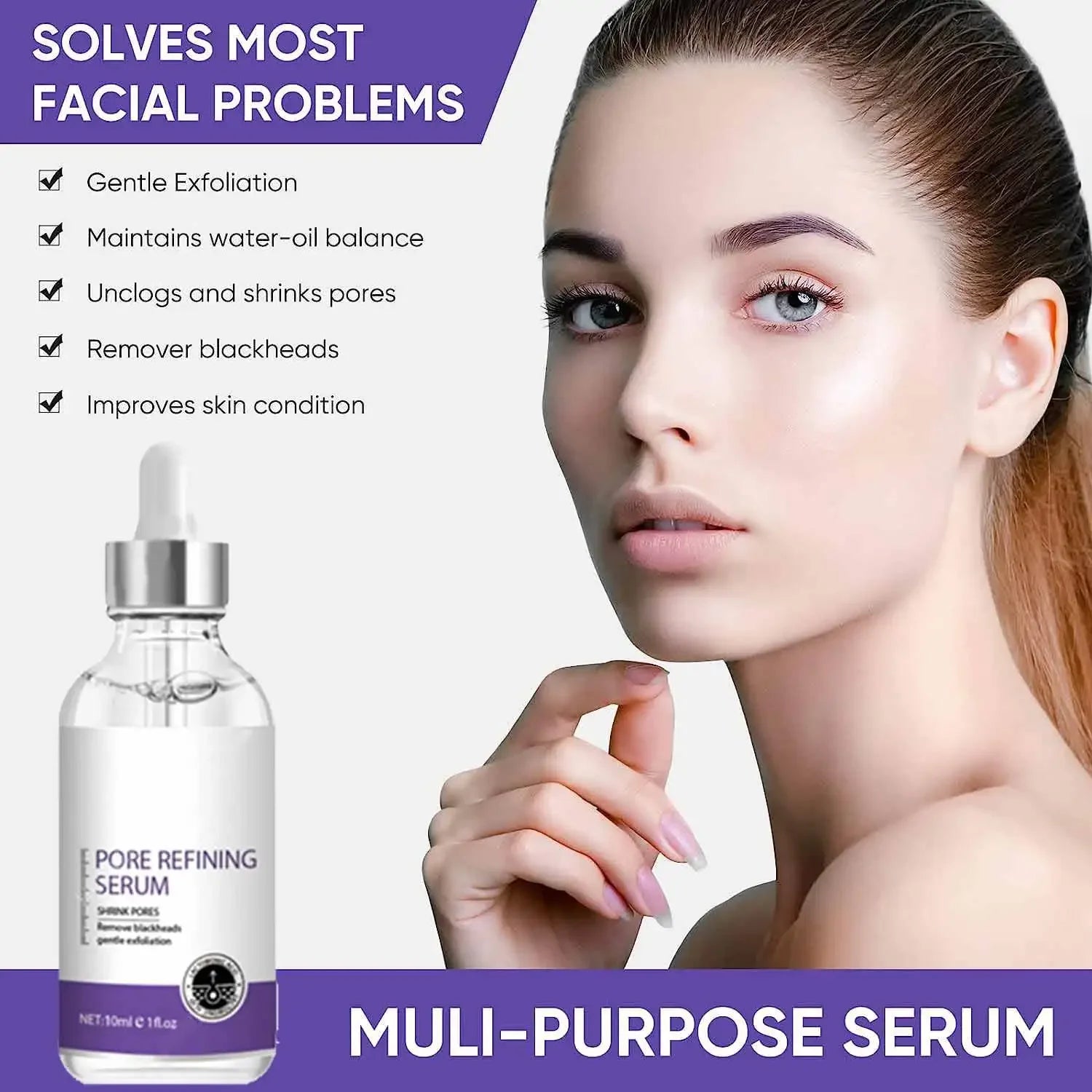 Pore Shrinking Serum – Tightening & Minimizing Essence for Smooth, Firm Skin