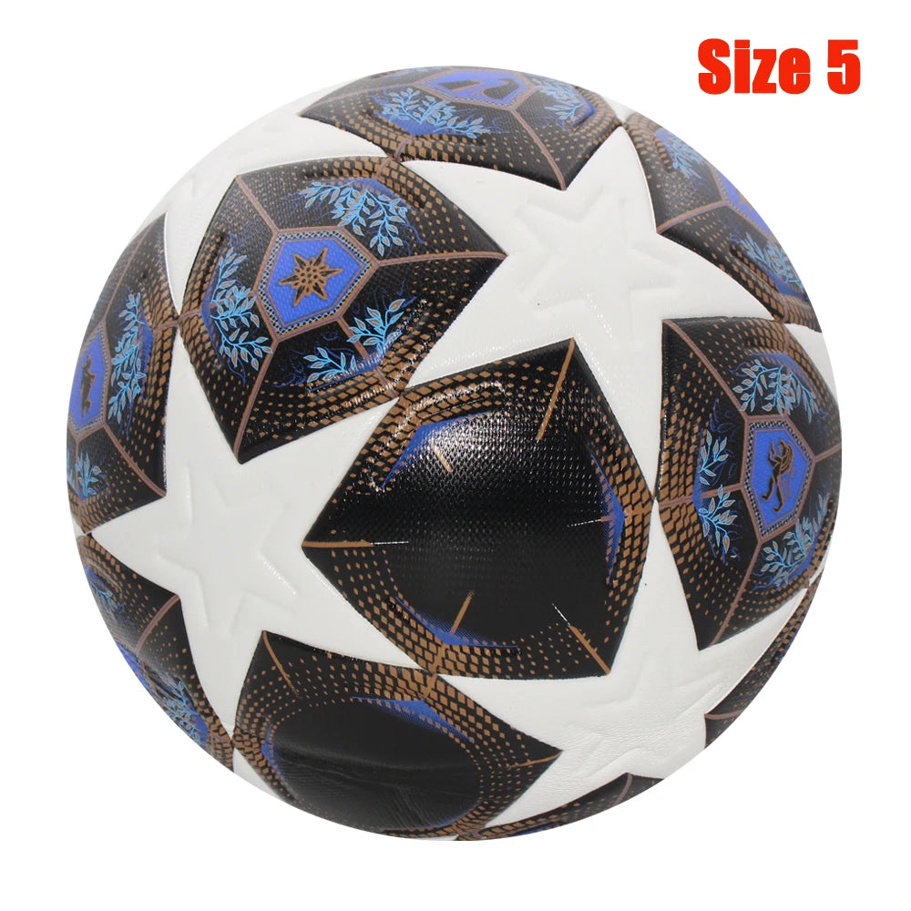 Standard Soccer Ball – Professional Seamless PU Football (Sizes 4 & 5)