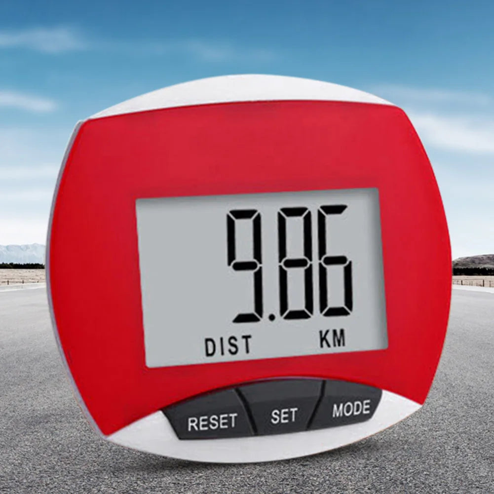 Digital Clip-On Pedometer – Step & Calorie Counter with LCD Display