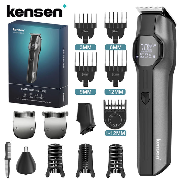Kensen S30 4-in-1 Cordless Hair Clipper & Grooming Kit