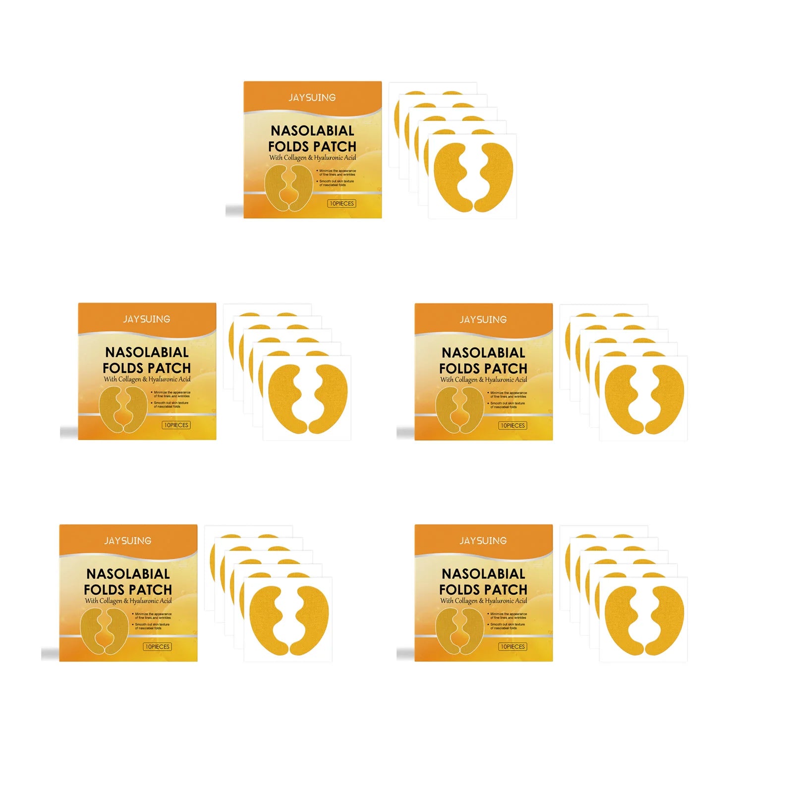 Nasolabial Fold Patches – Anti-Wrinkle & Hydrating Face Lifting Stickers