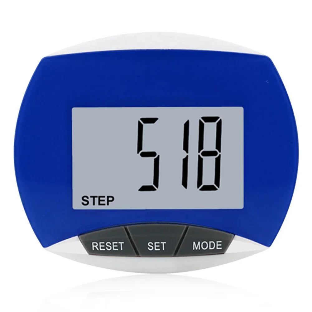 Digital Clip-On Pedometer – Step & Calorie Counter with LCD Display