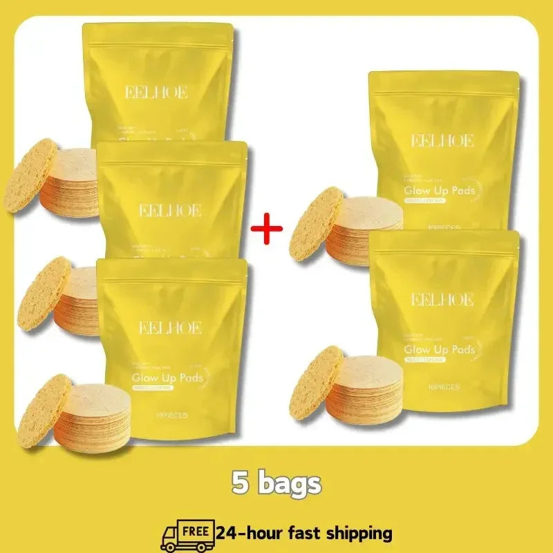 Turmeric Kojic Acid Exfoliating Cleansing Pads