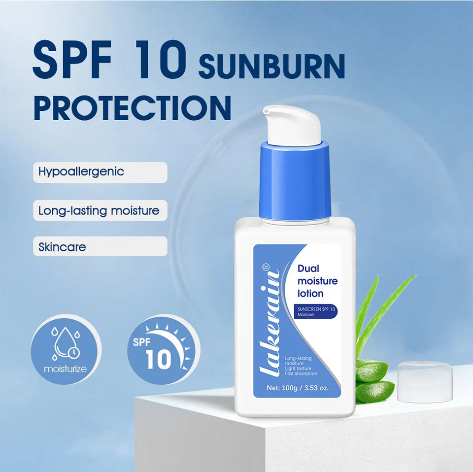 Dual Moisture Sunscreen Lotion SPF10 – Hydrating Skincare