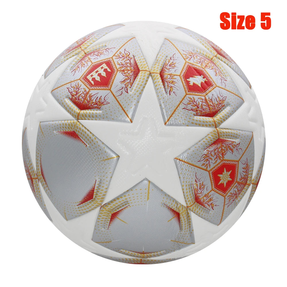Standard Soccer Ball – Professional Seamless PU Football (Sizes 4 & 5)