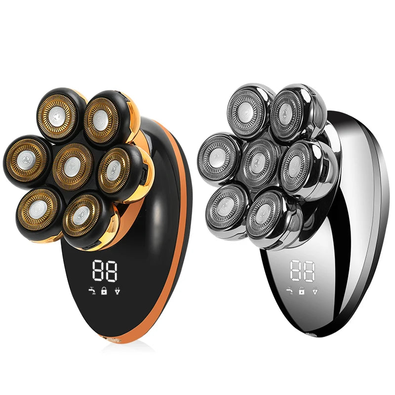 Men’s 7D Floating Electric Shaver – Wet & Dry Rechargeable Razor