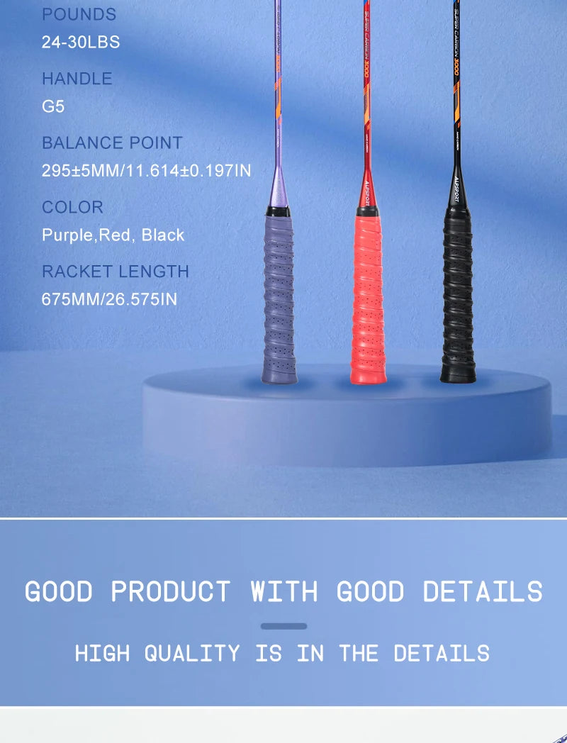 ALP GJ 10U Ultralight 52g Badminton Racket T800 Carbon