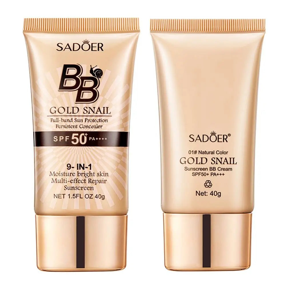 Gold Snail BB Cream SPF50 – Sunscreen & Concealer Moisturizer