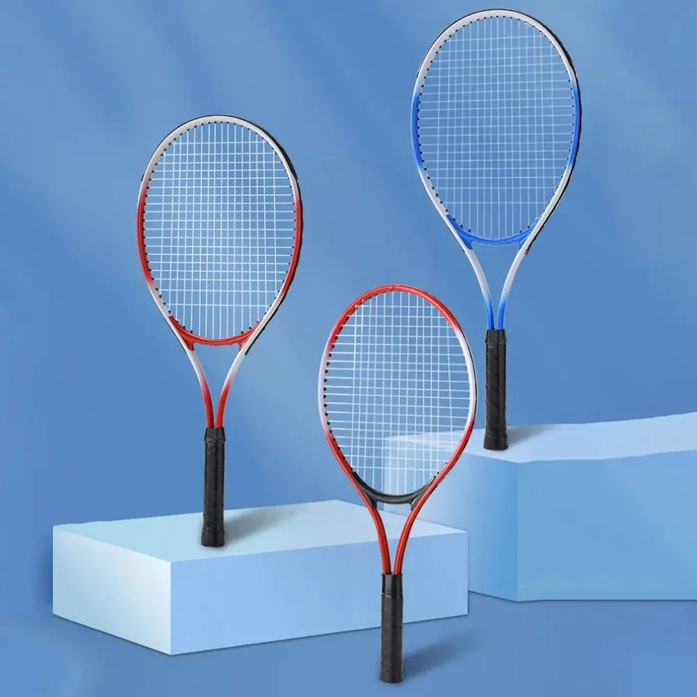Red Blue Child Tennis Racket – Shockproof Beginner Racquet