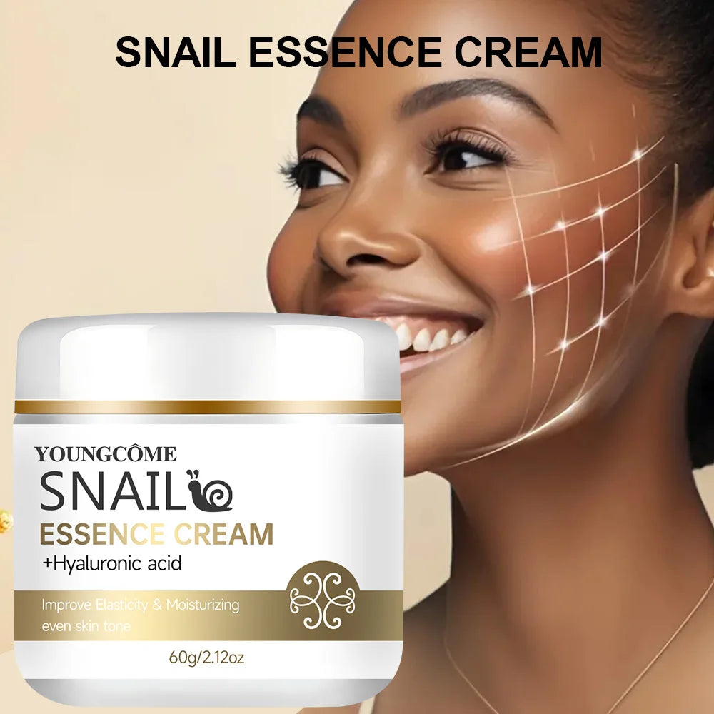 Snail Essence Cream with Hyaluronic Acid & Retinol