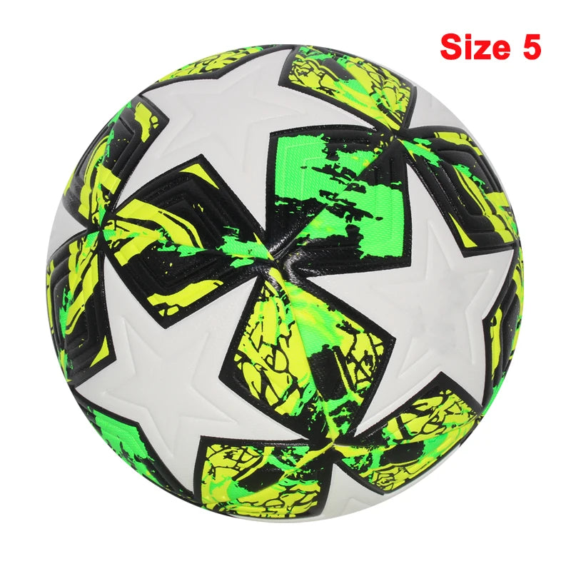 Standard Soccer Ball – Professional Seamless PU Football (Sizes 4 & 5)