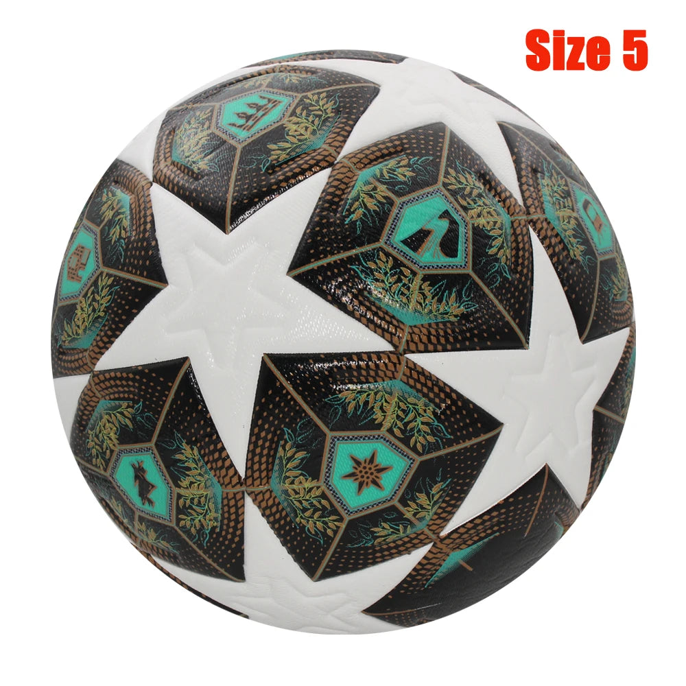 Standard Soccer Ball – Professional Seamless PU Football (Sizes 4 & 5)