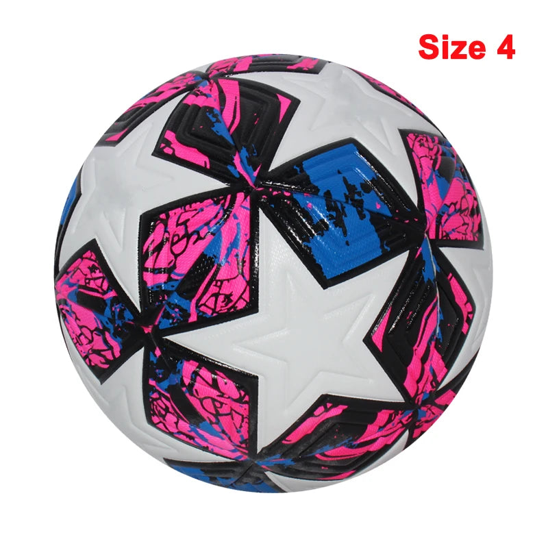 Standard Soccer Ball – Professional Seamless PU Football (Sizes 4 & 5)