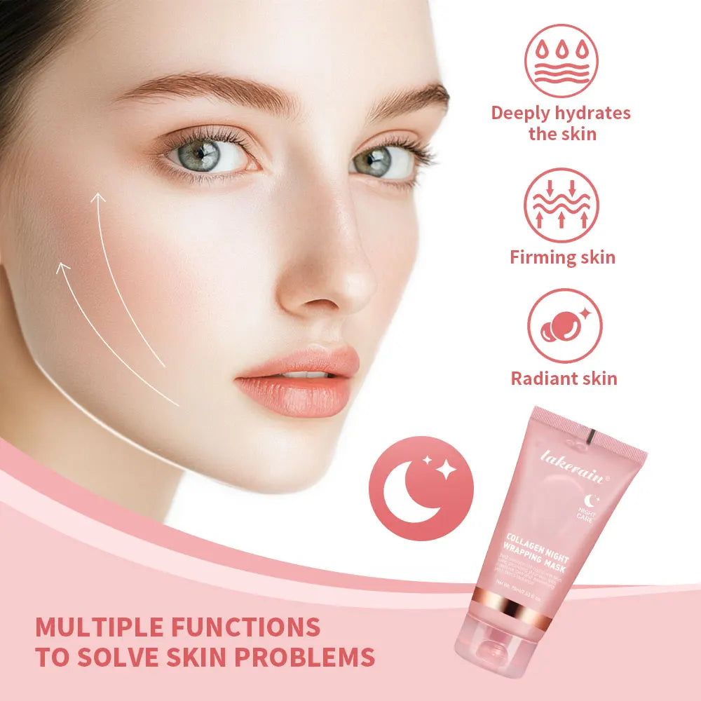 Collagen Jelly Cream – Overnight Hydrating & Firming Facial Mask