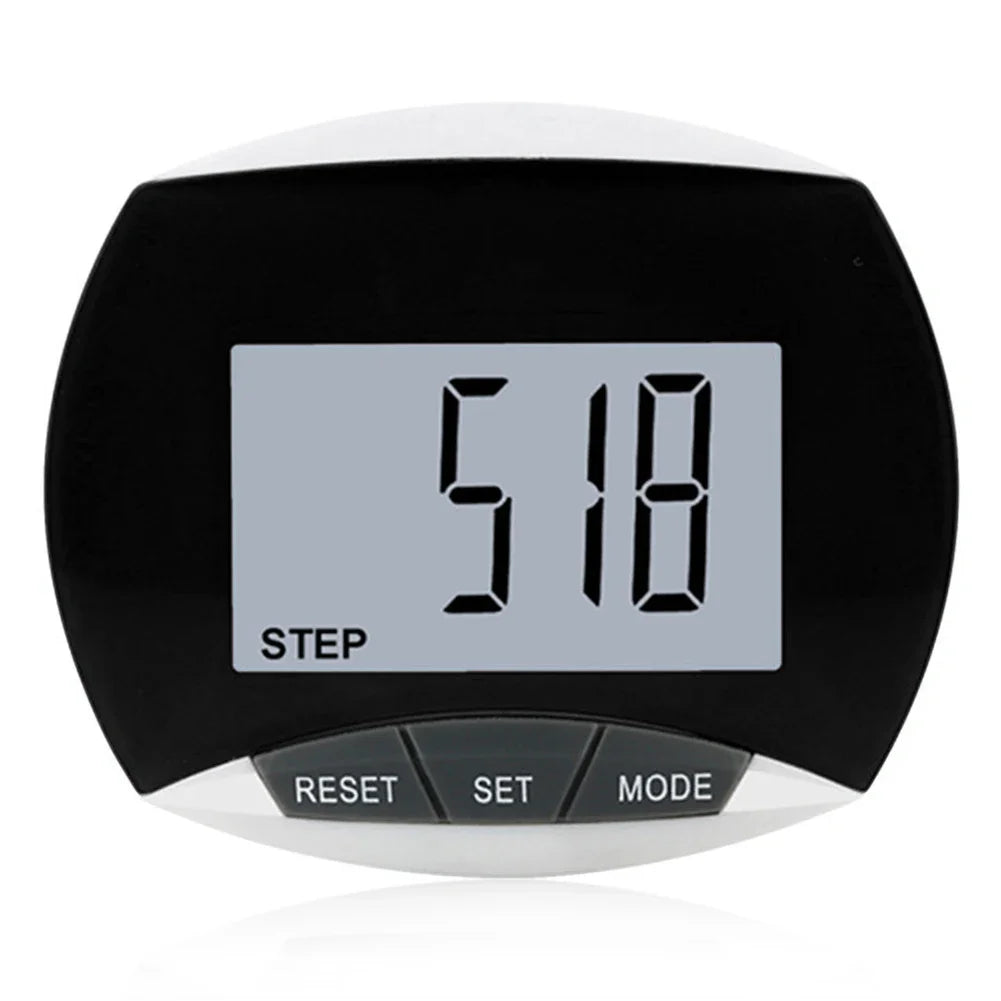 Digital Clip-On Pedometer – Step & Calorie Counter with LCD Display