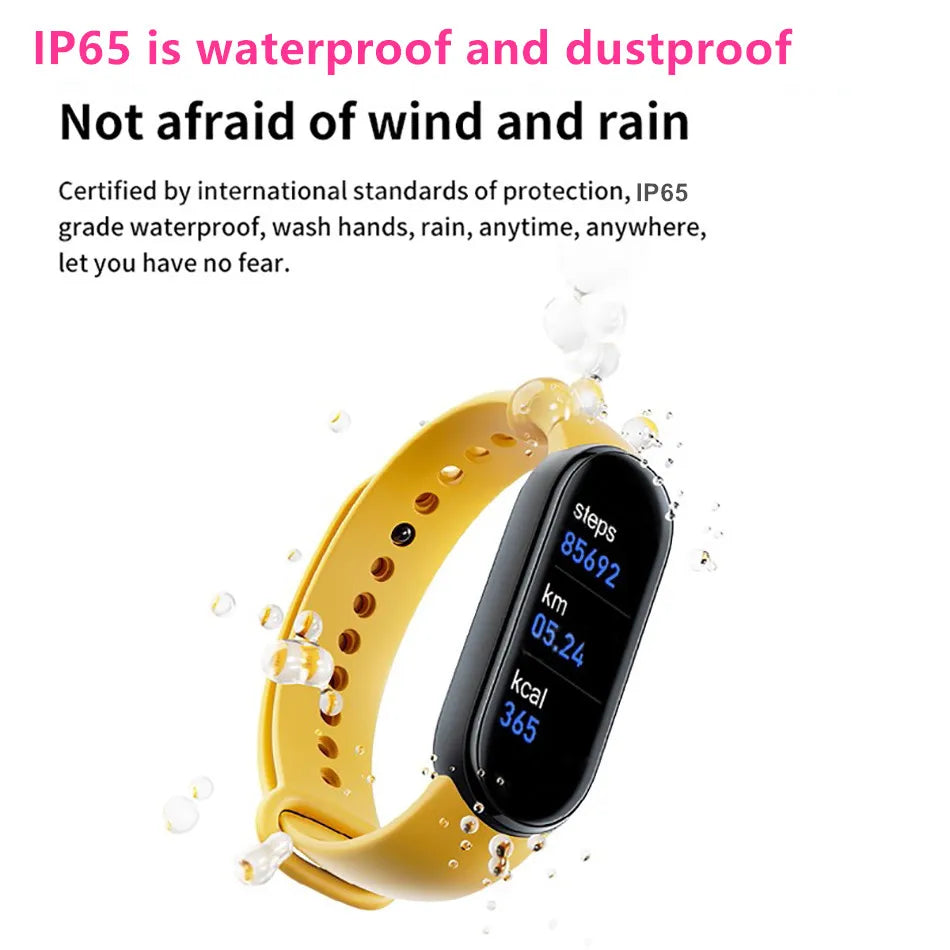 M6 Fitness Smart Watch – Heart & Health Tracker Bracelet