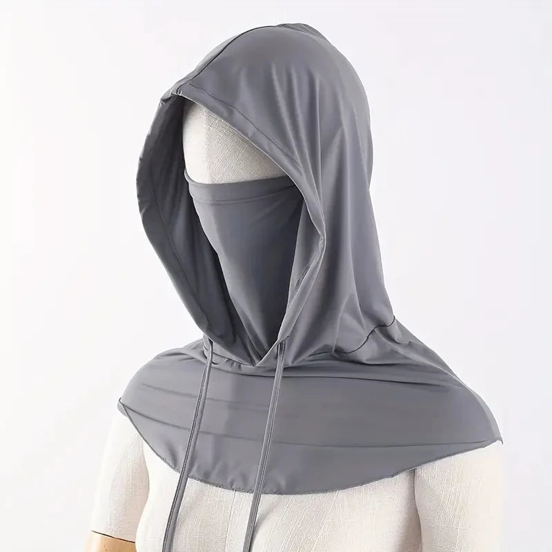 360° Cooling Sun Hood Mask – Lightweight Outdoor Face Cover