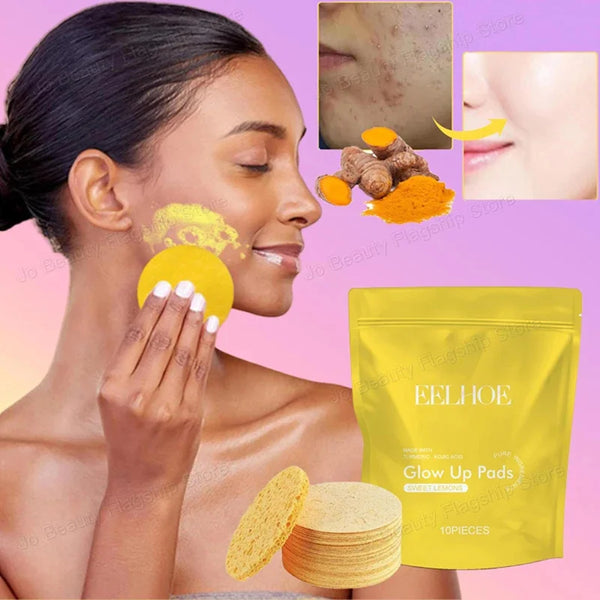 Turmeric Kojic Acid Exfoliating Cleansing Pads