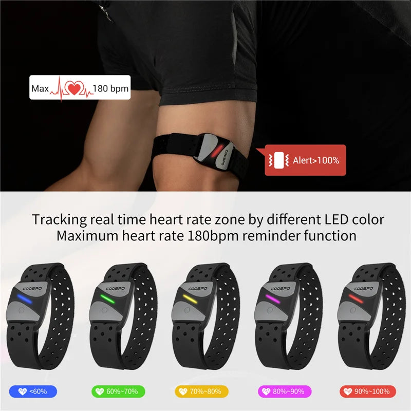 COOSPO HW807 HRV Armband Heart Rate Monitor