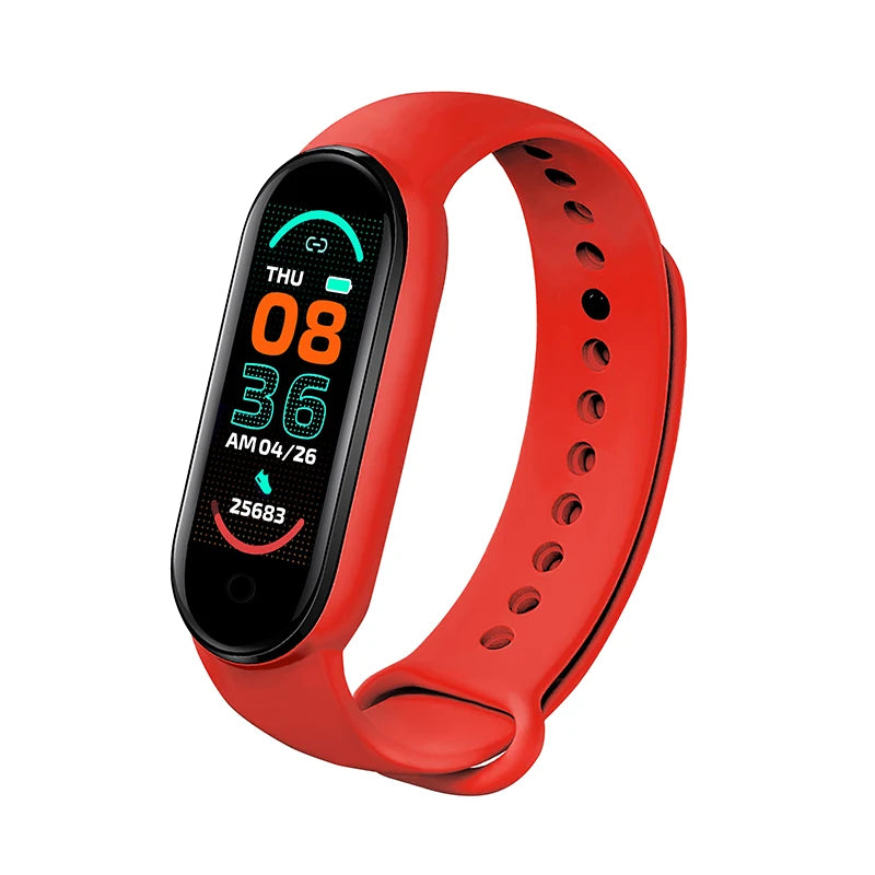 M6 Fitness Smart Watch – Heart & Health Tracker Bracelet