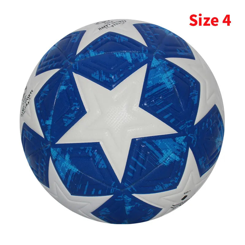 Standard Soccer Ball – Professional Seamless PU Football (Sizes 4 & 5)