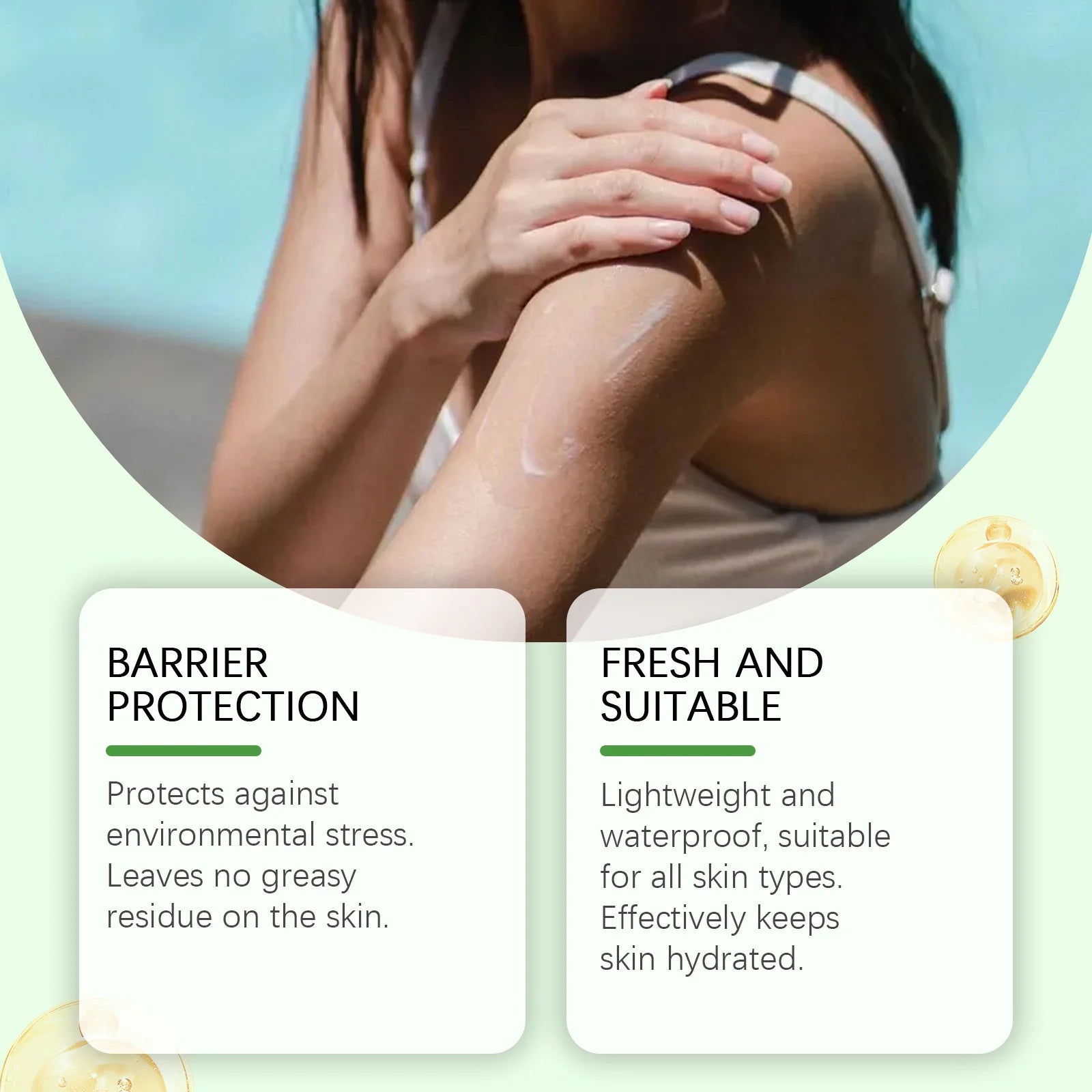 Moisturizing Anti-UV Sunscreen – Brightening & Waterproof