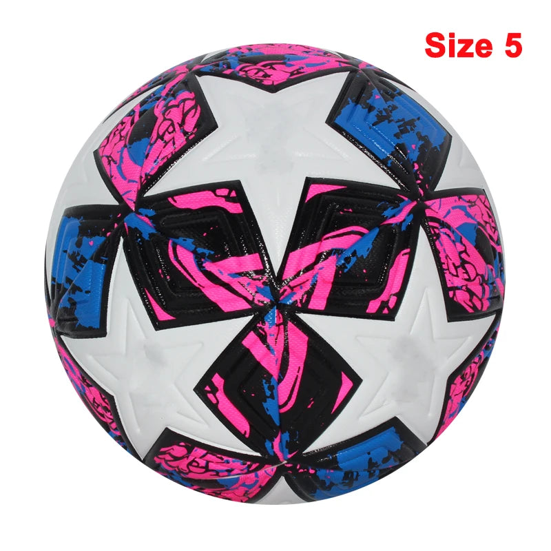 Standard Soccer Ball – Professional Seamless PU Football (Sizes 4 & 5)