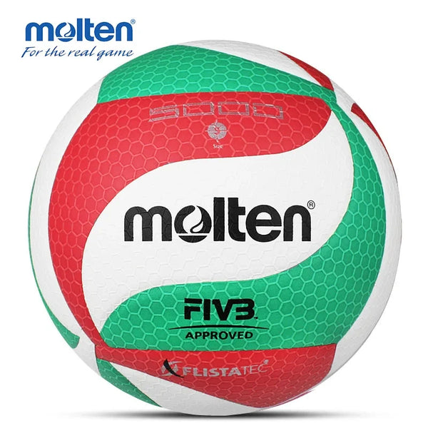 Molten Size 5 PU Volleyball – FLISTATEC for Indoor & Outdoor Use